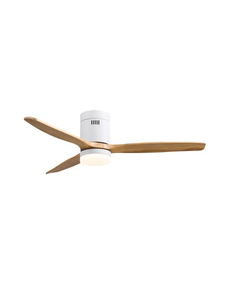 Ventilatore da soffitto LED Nine Eco 20W con luce CCT e telecomando