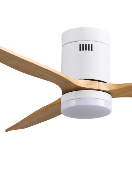 Ventilatore da soffitto LED Nine Eco 20W con luce CCT e telecomando