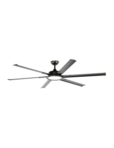 Deckenventilator Avon 180 cm schwarz DC-Motor mit LED-Licht