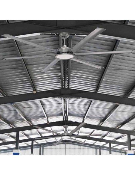Ventilatore a soffitto Avon 250 cm con luce LED 20W e telecomando