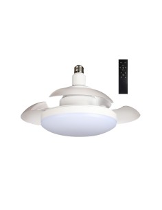 Ampoule ventilateur LED Venty 19W E27 Blanc avec télécommande