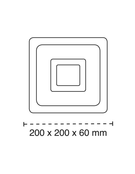 LED Ceiling Light Cryn 25W 2240Lm 3CCT Dim Smart