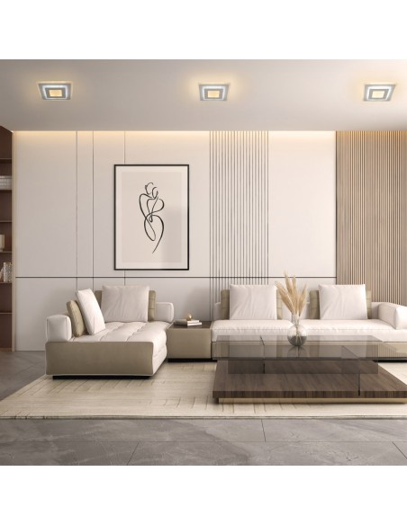 LED Ceiling Light Cryn 25W 2240Lm 3CCT Dim Smart