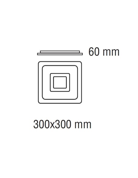 Cryn LED Ceiling Light 50W 5800Lm CCT Dim Smart
