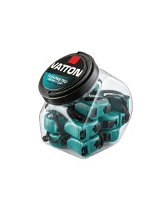 Fita métrica Vatton 2 metros fita amarela pacote de 12... 2