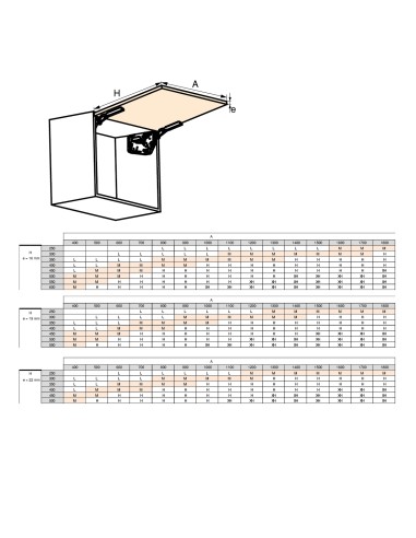 Sistema de compases Altius Lift para puertas elevables sin bisagras, gris antracita