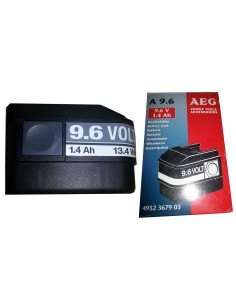 AEG rechargeable battery 9.6V 1.4Ah code 367903