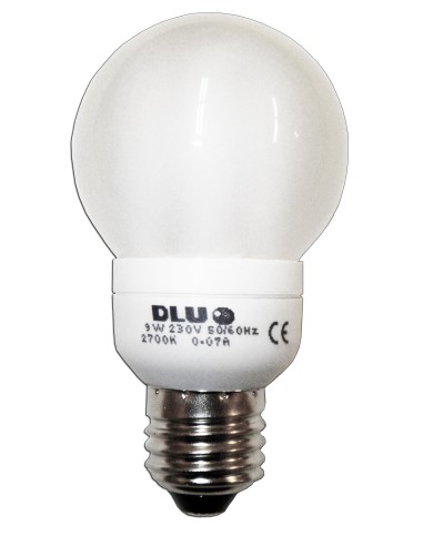 Spherical Electronic Lamp 230V E14-9W