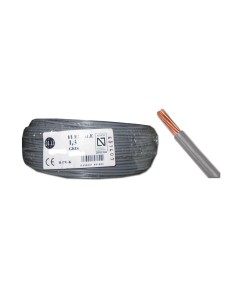 Halogen-Free Flexible Electrical Cable 2.5 mm² 100m Grey