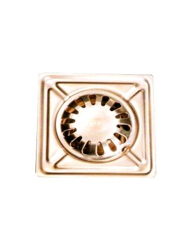 Chromium-plated sheet drain 200 mm