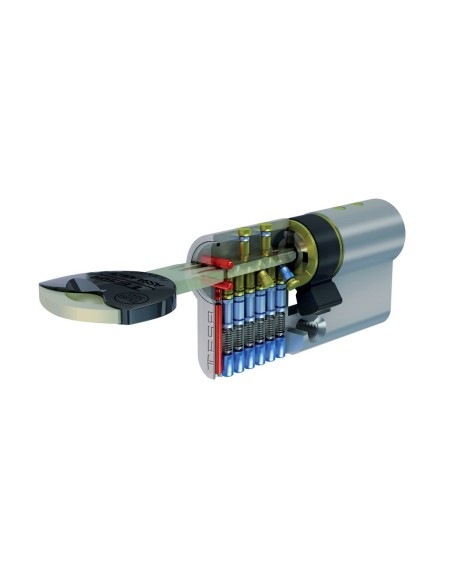 Cilindro ad alta sicurezza TESA TX85/ 30 x 30 LN R15 leva lunga
