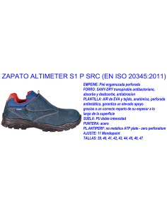 Chaussure de sécurité COFRA ALTIMETER N°46 certification S1 P SRC