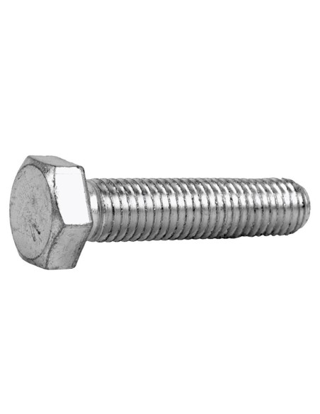 Tornillo Hexagonal 933 12x45 Zinc Sin Tuerca Clase 8.8