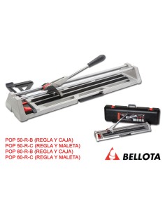 POP 50-R-B Cutter with ruler and case + 6mm blade
