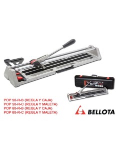 Cortador POP 50-R-C com régua e mala + roda 6 mm