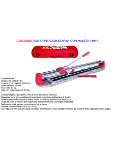 RUBI 14947 Star 51 mit Koffer