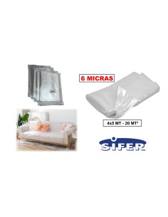 Plastica protettiva Sifer 6 micron 20 m2