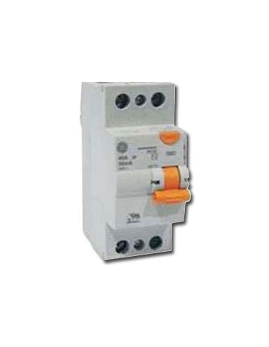 Bipolar Differential Switch 1-P+Neutral 25A 30mA