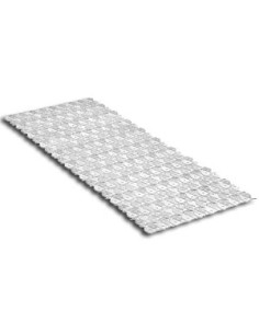 TATAY White Bathroom Rug 97x36 cm