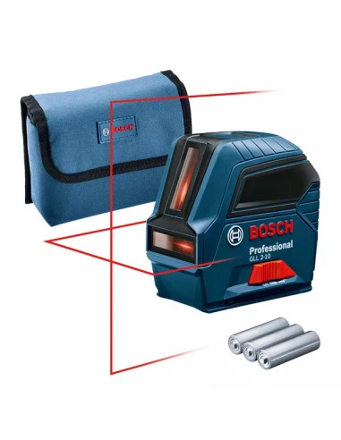 Nivel Láser Verde Bosch 4 Pilas AA PRO 10 m IP54