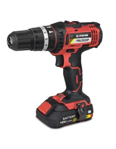 Perceuse à percussion STAYER 18V 2Ah avec 2 batteries Réf...