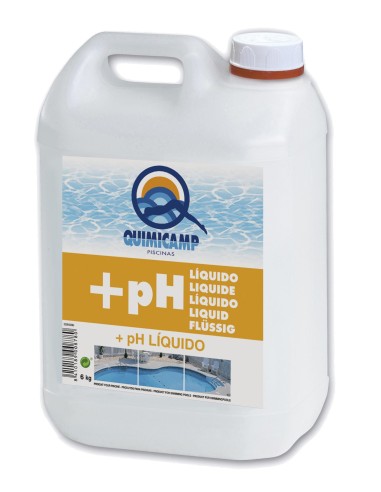 QP QUIMICAMP Liquid pH+ Elevator 6 Liter Drum