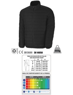 Black down jacket size S