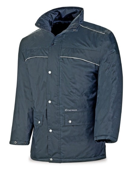 Classic Siroco Parka Coat Navy Blue