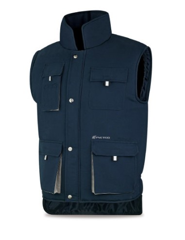 Heimd Navy Blue Multi-Pocket Cold Weather Vest
