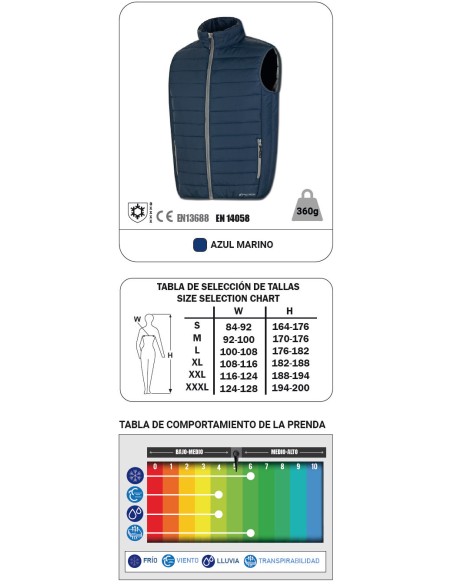 Loki Marine XXL Feather Cold Vest