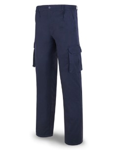 Blauer Baumwollhose Größe 42