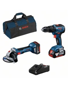Kit perceuse perforatrice et polisseuse Bosch 18V GBH18V-21+GWS18V-7