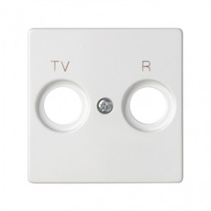 Tapa toma R-TV blanco SIMON 82053-30
