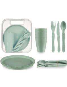 Set Picnic Camping 21 Pezzi in Plastica Kinvara 81695