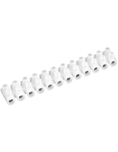 Pack 10 splice strips 6mm white GSC