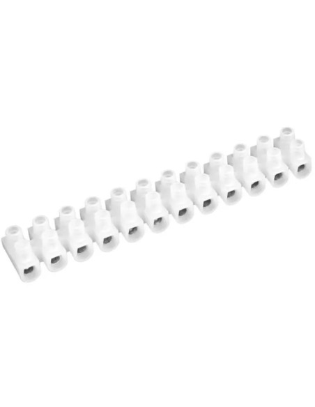 Pack 10 splice strips 6mm white GSC