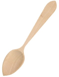 Cuchara de servir madera de plátano METALTEX 30cm con bolsa colgador Ref 73800610