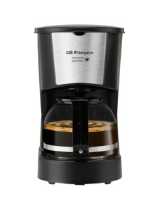 Orbegozo CG-4206 Semi-Automatic Drip Coffee Maker 6 Cups Black Anti-Stick Plate