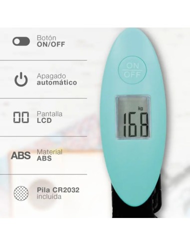 Bilancia Bagagli Digitale 40kg Schermo LCD