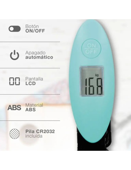 Bilancia Bagagli Digitale 40kg Schermo LCD