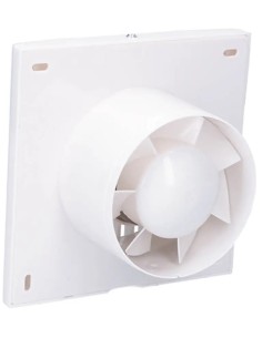 Bathroom extractor model 270002 GSC 150m3/h 20w 38dB led 15.5x15.5x8.5cms 2