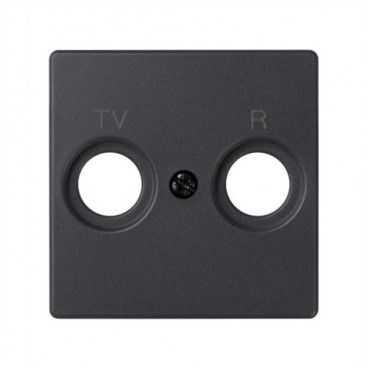 Tapa toma R-TV grafito SIMON 82053-38