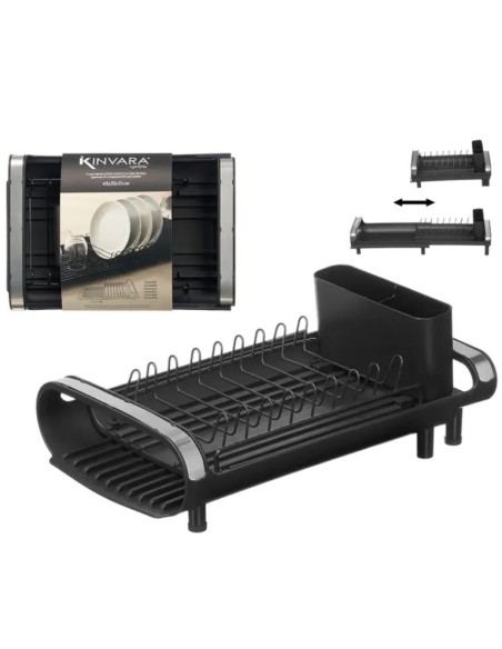 Extendable Drainboard Black 13888 Kinvara