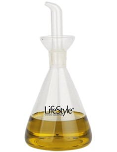 Glaskännchen für Essig mit Tropfenschutz 300 ml