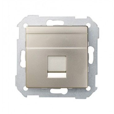 Tapa informática 1 toma RJ45 cava SIMON 82005-34