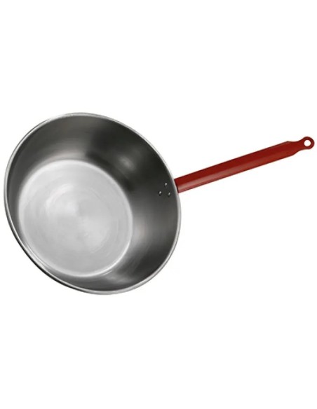 Tacho polido fundo 36 cm com cabo ideal