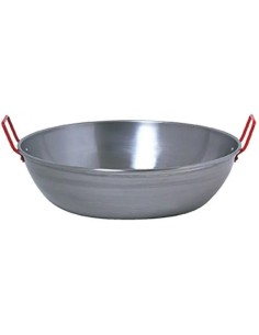 Glänzender Tieftopf 38 cm mit Griffen