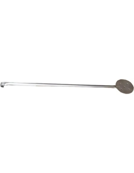 Iron slotted spoon 10x69 cm