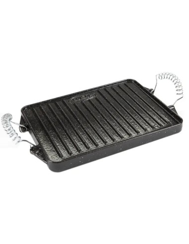 Enamel Cast Iron Griddle 21x27cm Garcima