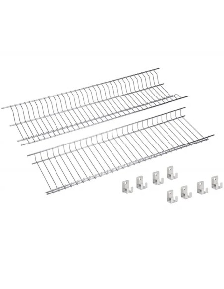 Set Sciacquavasi e Sciacquapentole Armadio 85 cm Inox 92185